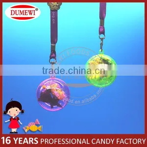 6CM Rainbow Ball Toy Plastic Balls With Small Toys and Candy thumbnail-6