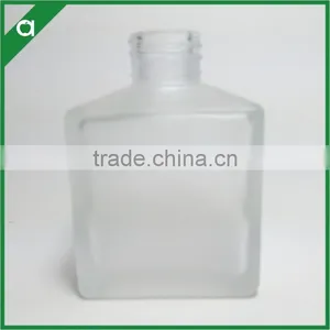 100ml Frosted Square Shape Glass Diffuser Bottle thumbnail-1
