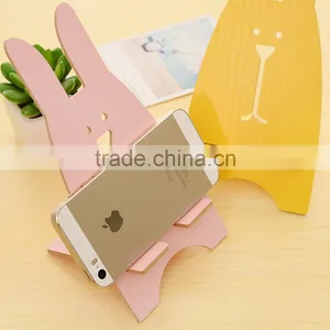 SJZJ002 Smart Rabbit Display For Ipad Wood Stand Phone Stand for Iphone thumbnail-3