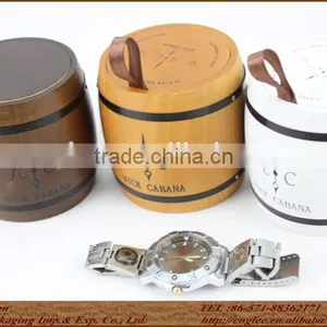 Cheap Small Custom Made Wooden Watch Gift Boxes thumbnail-6