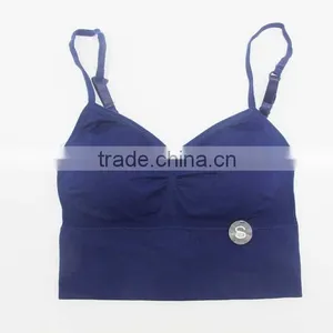 Removable Pad Ladies Sports Bra With Adjustable Strap thumbnail-2