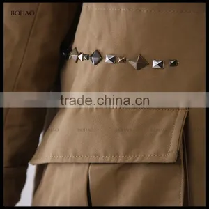 Trade Assurance New Latest Lamb Fur Coat With Raccoon Collar and Sleeves thumbnail-6