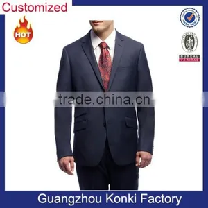 Men's Blue Tri-fit Suit Separates Coat thumbnail-1
