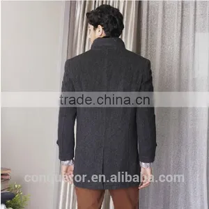 Fashion Wool Autumn Men Overcoat BCL017 thumbnail-3