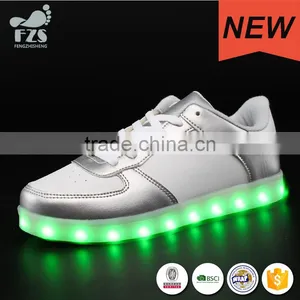 HFR-TS34102 2016china Wholesale Brand in Men Leather Led Shoes thumbnail-4