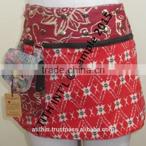 Cotton Reversable Wrap Skirt thumbnail-1
