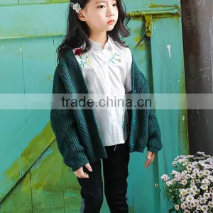 Zm35740a 2017 New Deisgn Girl Knit Sweater Spring Cardigan for Wholesale thumbnail-4