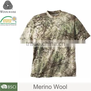 Merino Wool Factory Wholesale Men Custom t Shirt With High Quality thumbnail-4
