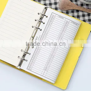 2017 Planner Yearly Inner Page Custom 6 Holes Loose Leaf Inside Page Replacable Insert Page thumbnail-4