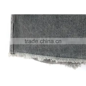 100% Cotton Ripped Frayed Design Contrast Color Fancy Kids Jeans Leisure Latest Boys Ripped Fashion Jeans thumbnail-5
