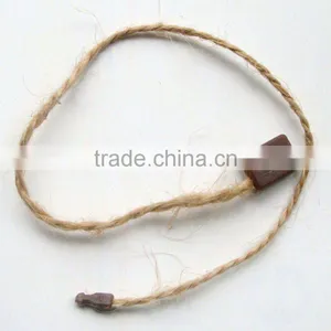 Hemp Flax String Tag Lock thumbnail-1