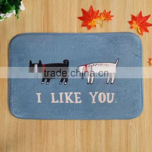 Non Slip Professional 400*600mm Area Rug For Bedroom Optional Cute Print Home Carpets For Living Room Coral Fleece NEW Fashion thumbnail-1