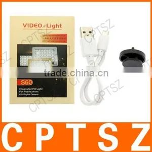 S60 Mini 32 LED Powerful 5600K Photo Video Light for Camera / IPhone 5 / Samsung / Other Mobile Phones thumbnail-6