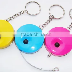 Multi-color High Quality Promotion Measuring Tape With Keychain thumbnail-1