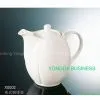 Porcelain Pure Color Tea Pot thumbnail-1