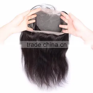 Brazilian Human Hair New Arrival 360 Lace Frontal With Baby Hair thumbnail-1