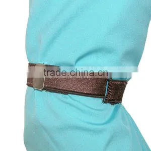 Shirt Sleeve Garter Cuffs Arm Band Elastic Solid Color Adjustable Armband Sleeve Garter thumbnail-6
