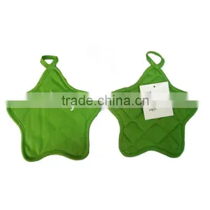Wholesale Cheap Lovely Star Shape Pot Mitt Cotton Potholder With Many Colors thumbnail-4