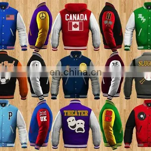 Custom Baseball Jacket/Varsity Jacket/college Jacket/School Jacket thumbnail-1