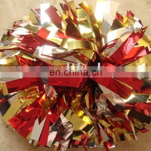 Metallic Cheerleading Pom Poms thumbnail-1