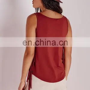 Women's Newest Fringe Side Vest thumbnail-2