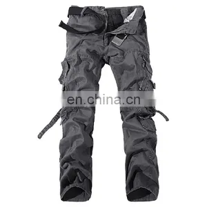 Winter Good Quality Fashion Outdoor Causal Loose Washing Cotton Multicolor Wholesale Pocket Cargo Pants Manufacturer thumbnail-4