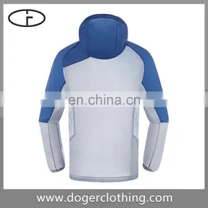 One Touch Express Manufacturer Color Long Sleeve Hooded Casual Jacket Men thumbnail-2