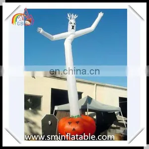 Halloween Inflatable Pumpkin Air Dancer for Advertisement , Inflatable Ghost Sky Dancer for Outdoor/ Event thumbnail-1