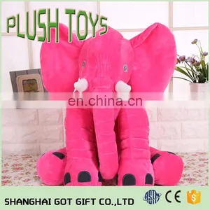 Large Long Nose Elephant Sleep Pillow Baby Plush Toy Lumbar Cushion Doll 50*60cm thumbnail-6