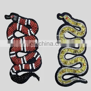 2017 Customized Fashion Sew on Embroidery Sequin Patch/applique for Garment/shoe thumbnail-2