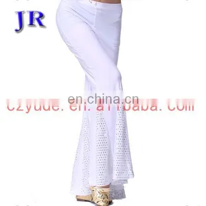 Ballroom Beautiful Women Belly Dance Sequins Pants K-4011# thumbnail-4