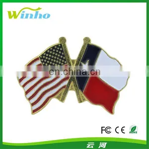 Winho Metal American National Flag Pin Badge thumbnail-1