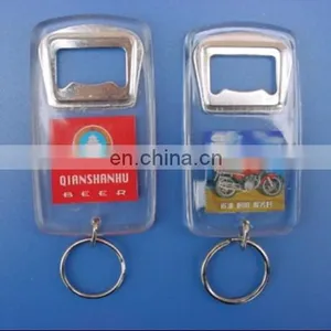 2015 China Plastic Acrylic Souvenir Bottle Opener Custom Keychain thumbnail-3