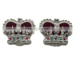 Sweet King Crown And Wing Design Sequins Embroidery Badge thumbnail-1