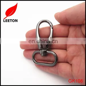 High Quality Zinc Alloy 1.0inch Gunmetal Swivel Snap Hook thumbnail-5
