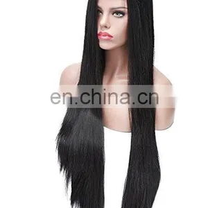 Peruvian Hair Preplucked Straight Wave Human Hair Full Lace Wig thumbnail-5