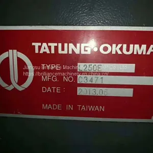 Tatung Okuma L250E CNC Slant Lathe thumbnail-2