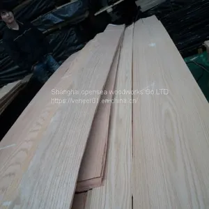 Natural North America Red Oak Wood Veneer Whith Grade of FA thumbnail-2