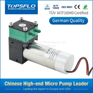 Micro 6V 12V 24V DC Brush Quiet Battery Driven Air Diaphragm Pump for Water Purifier thumbnail-1