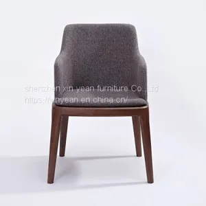Best Price of Chairs Contemporary Buy Furniture From China Arm Rest Chair Hot Sale on Line Dining Chair With Armrest thumbnail-2