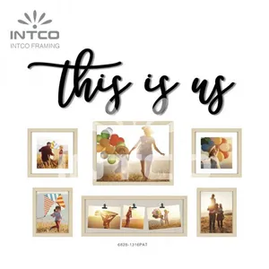 Gallery Picture Frames Wall Set, Custom Picture Frames for Gallery Wall, Wall Picture Frames Set thumbnail-2