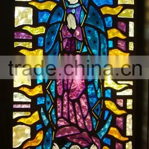 Stained Church Window Glass for Interior or Exterior Decoration thumbnail-4