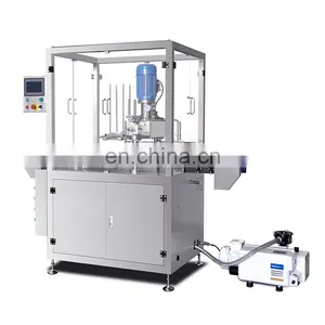 FGZK-A01 Factory Wholesale Price Round Cans Seamer Machine /full Automatic Vacuum Nitrogen Tin Can Sealing Machine thumbnail-1