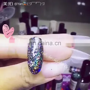 The Sharp Flash Colorful Peacock Nail Art Dipping Powder thumbnail-5
