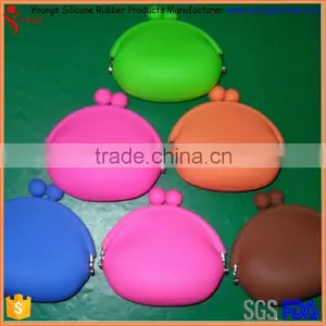 Attractive Silicone Smart Wallet Fancy Coin Purse Jelly Coin Purse for Girls thumbnail-2