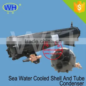 High-efficient Water-cooled Condenser Steel Shell Copper Tube Condensers thumbnail-4
