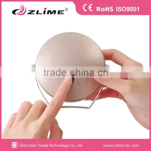 3 Magnifying LED Light Ring One Button Control 360 Degree Holder Makeup Mirror thumbnail-4