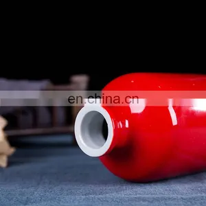 Jingdezhen Weian 500ml Six Colors Raw Stock Bottle Ceramic Wine Bottles thumbnail-3