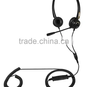 Unidirectional Microphone High Quality Call Center USB 3.5mm Rj9 Headset Quality Choice thumbnail-3