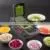 Fruit Shredder Onion Manual Kitchen Mandoline Multi Cutter Chopper Dicer Slicer Vegetable thumbnail-1